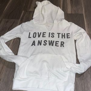 Kids “Love is the Answer” Hoodie